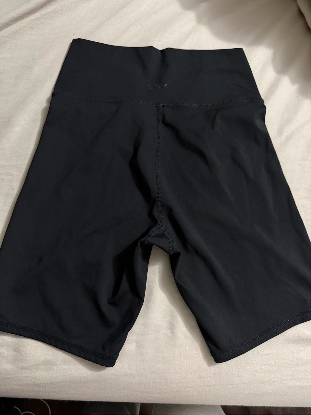 Everyday High-Rise Black Athletic Bike Shorts